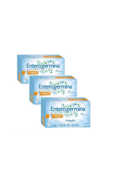 ENTEROGERMİNA ENTEROGERMİNA PROBİYOTİK (20+20+20) 3 ADET ürün görseli