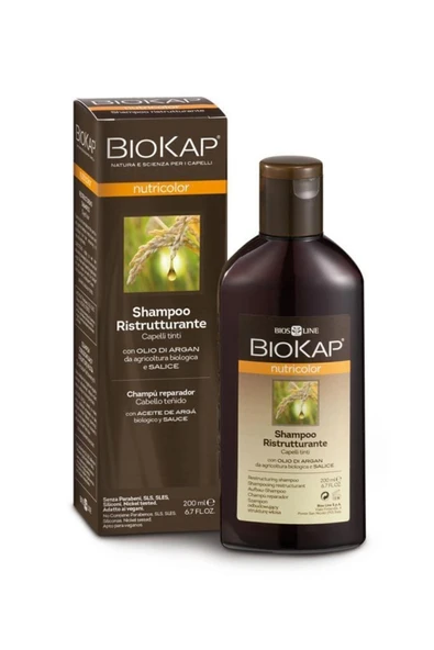 BİOKAP Boyalı Saçlar Yapılandırıcı Şampuan 200 ml