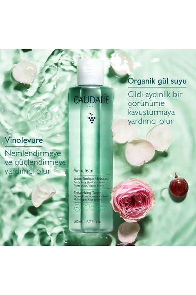 CAUDALİE Vinoclean Nemlendirici Tonik 200 ml - 2