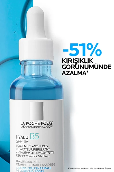 LA ROCHE POSAY Hyalu B5 Dolgunlaştırıcı Serum- Hassas Ciltiler İçin  30 ml - 4