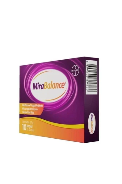 BAYER Mirabalance Probiyotik 10 Kapsül 8699546159529