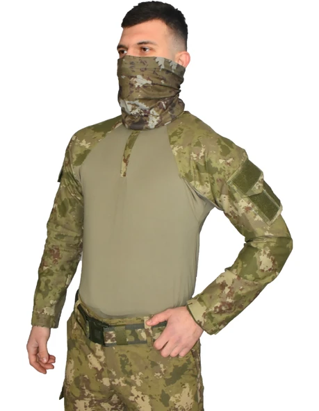 TSK PİYADE ASKERİ KAMUFLAJ COMBAT TİŞÖRT - 3