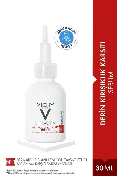 VİCHY Liftactiv Retinol Specialist Derin Kırışıklık Karşıtı Serum-30 ml