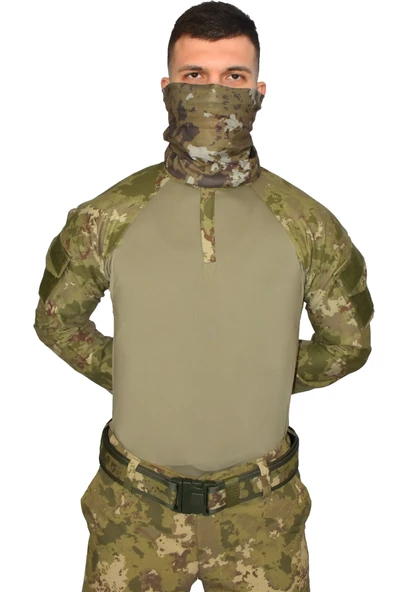 TSK PİYADE ASKERİ KAMUFLAJ COMBAT TİŞÖRT - 2