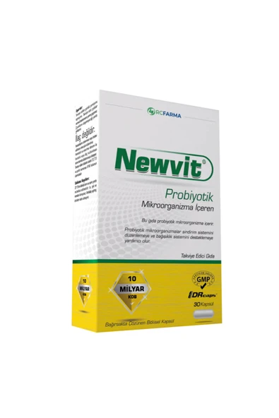 NEWVİT Probiyotik Kapsül