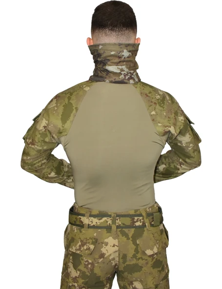 TSK PİYADE ASKERİ KAMUFLAJ COMBAT TİŞÖRT - 4
