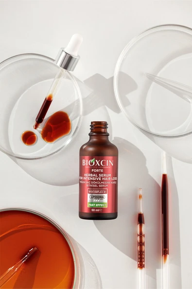 BİOXCİN Forte Yoğun Saç Dökülmesine Karşı Bitkisel Serum 3x50ml - Resim 2