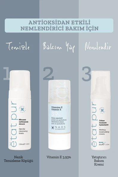 ETAT PUR Pure Active Vitamin E Antioksidan Etkili Nemlendirici Saf Konsantre Bakım Serumu 15 ml - 6
