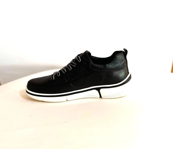 Erkek Hakiki Deri Konforlu Ayak Sağlığınızı Düşünerek Tasarlanmış Casual Ayakkabı - 3