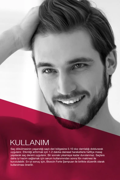 BİOXCİN Forte Yoğun Saç Dökülmesine Karşı Bitkisel Serum 3x50ml - Resim 5