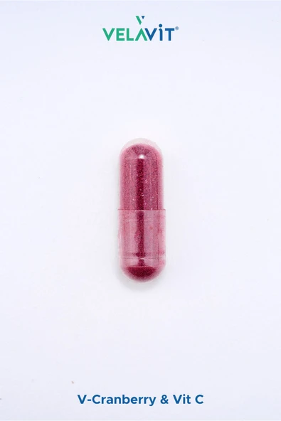 VELAVİT V-Cranberry & Vit C 30 Kapsül - 5