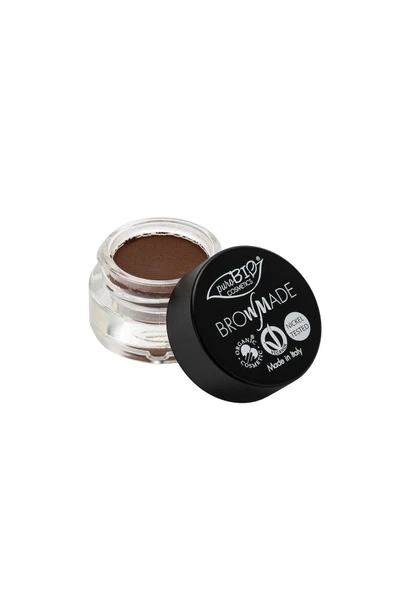 PUROBIOCOSMETİCS Browmade Kaş Şekillendirici Wax 4 Ml - 03 Dark Dove Gray