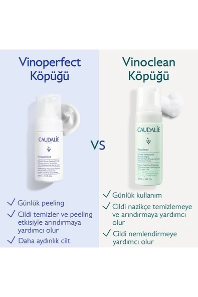 CAUDALİE Vinoclean Temizleme Köpuğü 150 ml - Resim 4