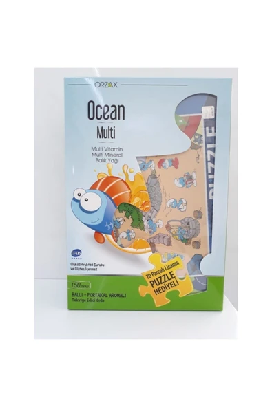 OCEAN Multi Kofre Ve Puzzle ürün görseli