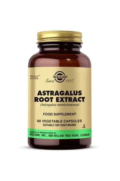 SOLGAR Astragalus Root 60 Kapsül ürün görseli