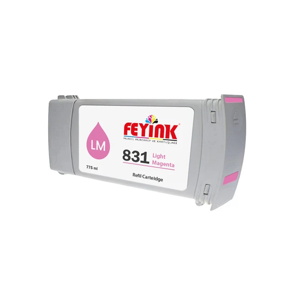 Feyink Hp Latex 831C Light Magenta (LM) Orijinal Mürekkep Dolumlu Feyink Kartuş 775ml ürün görseli