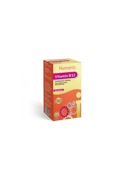 Humanis Vitamin B12 90 Dilaltı Tablet Kiraz Aromalı 10703