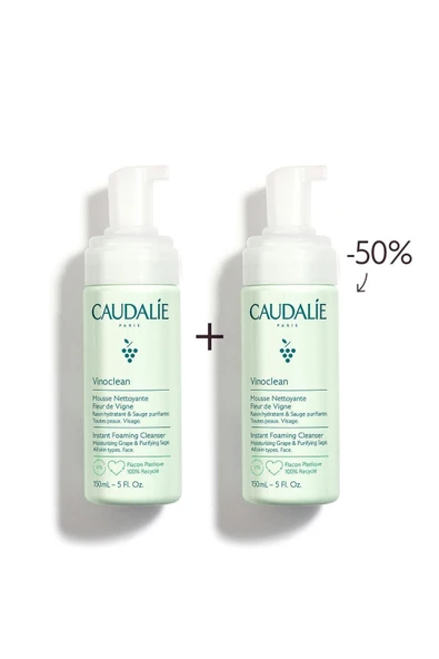 CAUDALİE Vinoclean Temizleme Köpüğü Ikili Set 2x150 ml - 4