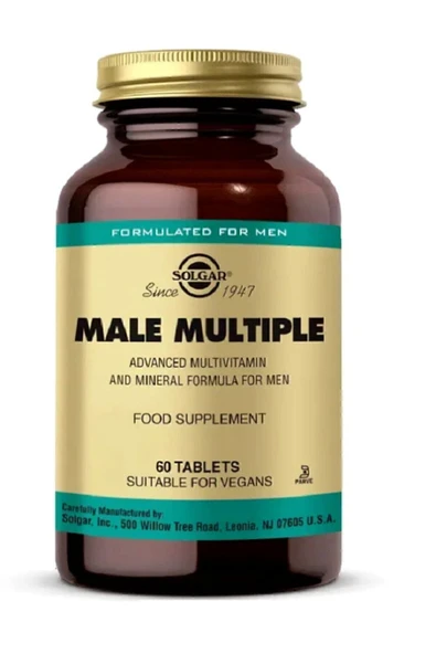 SOLGAR Male Multiple 60 Tablet