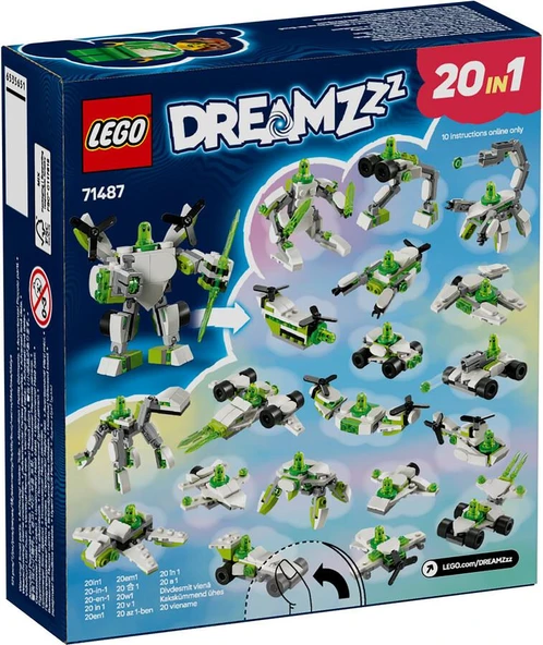 LEGO Dreamzzz 71487 Z-Blob's Robot and Vehicle Adventures - 2