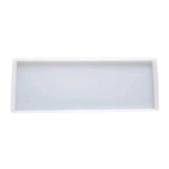 Epoksi Silikon Kalıp Tepsi Kalıbı YERLİ Dikdörtgen 14.5X38 CM