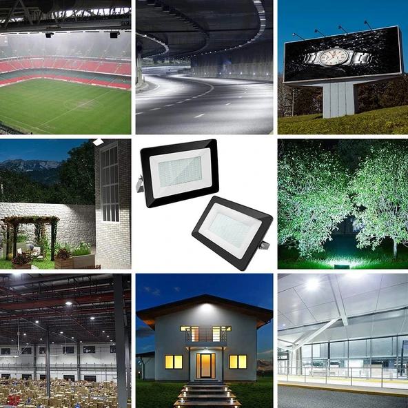 Ct-4662 150W Platinum Led Projektör 6400k Beyaz Işık - 4