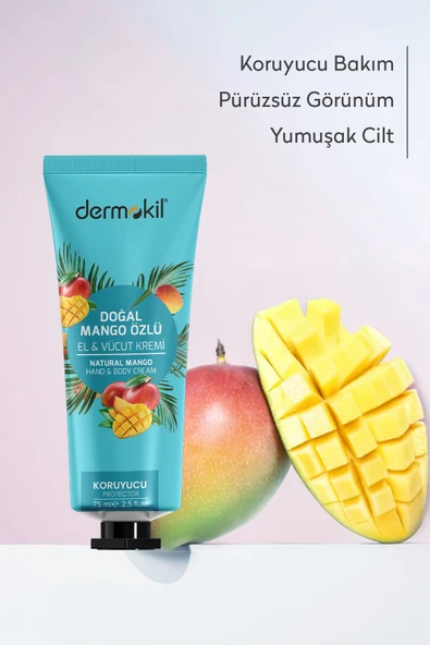 Dermokil Mango Özlü El Ve Vücut Kremi 75 ml - 2