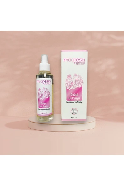 Magnesia Kozmetik Pure Touches Doğal Gül Suyu Canlandırıcı Sprey 160 ML