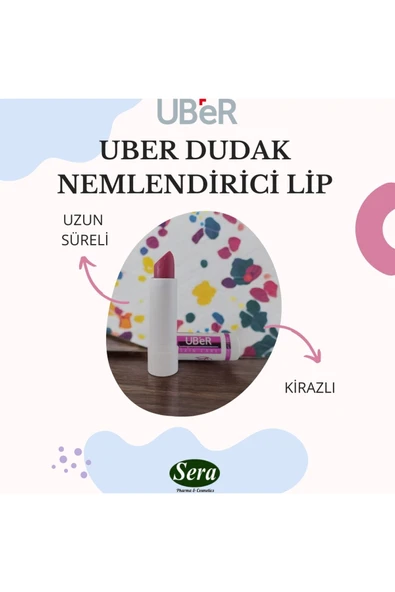 Uber Lip Care Dudak Bakım Kremi Kirazlı Dudak Nemlendirici