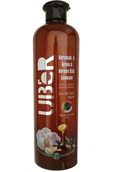 Uber Uber Sarımsak Argan Keratın Özlü Sampuan Ph 5.5 700ml