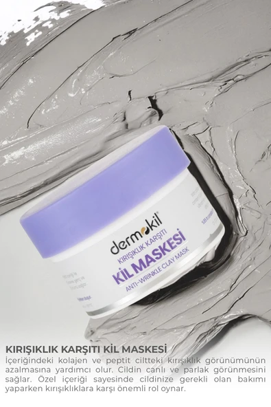Dermokil Kırışıklık Karşıtı Kil Maskesi 50 ml - 4