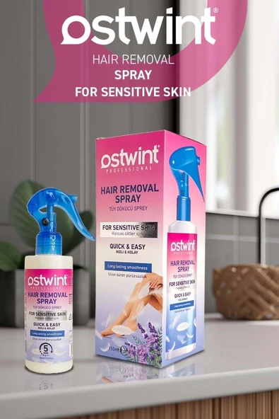 Ostwint Hassas Ciltler Için Tüy Dökücü Sprey 150 ml Kadın - 3