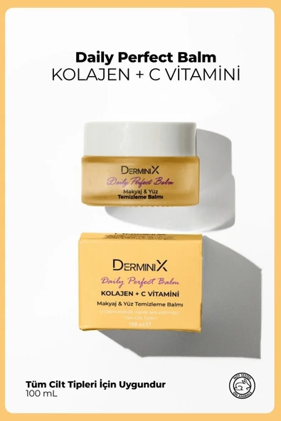 Derminix Kolajen Ve C Vitamini Içeren Yüz Temizleme Balmı - Cleansing Balm - 2