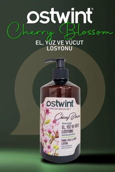 Ostwint Mucize Bahçe El-vücut Losyonu Kiraz Çiçeği 500 ml - 2