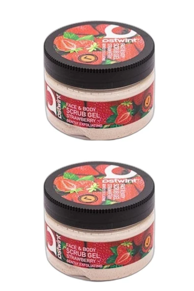 Ostwint Peeling Gel 300 Ml Strawberry Scrub 2 Adet