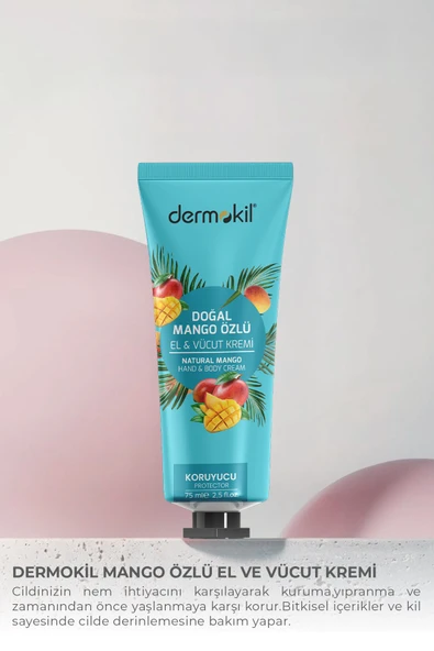 Dermokil Mango Özlü El Ve Vücut Kremi 75 ml - 3
