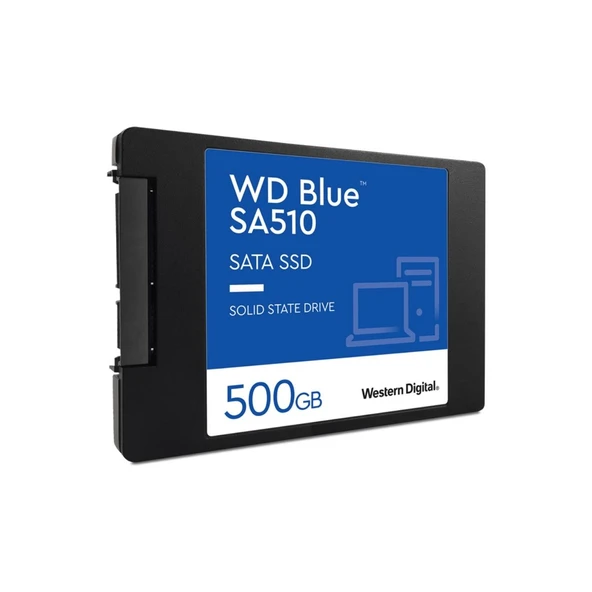 WD Blue 500 GB SA510 3D NAND Sata 2.5 560MB/530MB/s WDS500G3B0A SSD Disk - 2
