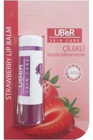 Uber Dudak Bakım Kremi Çilekli Dudak Nemlendirici - 2