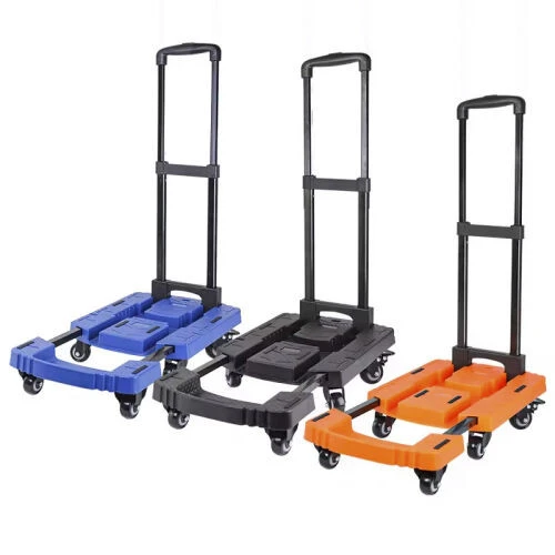 Balatlı Katlanabilir ve Ayarlanabilir Taşıma Arabası 200 kg - 2