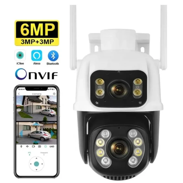 CMR65 Güvenlik Kamerası | HD Gece Görüşü, Hareket Sensör Algılama, Uzaktan İzleme - Resim 3