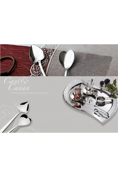 Nehir can canan çay kaşığı - 12 li çay kaşık