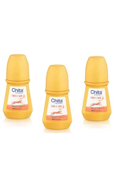 Chita Dry Care Roll ON 50 ML*3 Adet