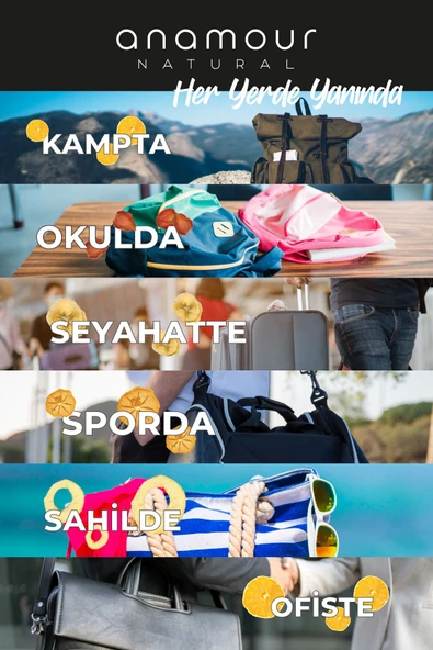 Anamour Natural Keyif Mini Paketi (Şeker İlavesiz) - Hurma - Muz - Elma Kurusu - 3'lü Paket Kuru Meyve 75g - 5