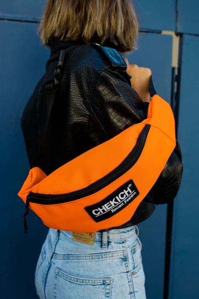 CNT002 Keten Kadın Çapraz Çantası TURUNCU