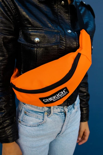 CNT002 Keten Kadın Çapraz Çantası TURUNCU - 3