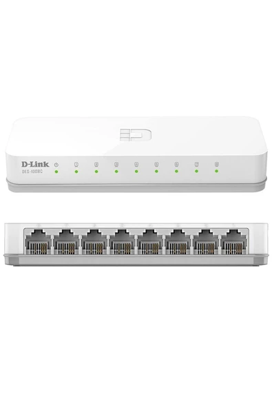 MAGNESİA D-lınk Des-1008c 10/100 Mbps 8 Port Ethernet Swıtch
