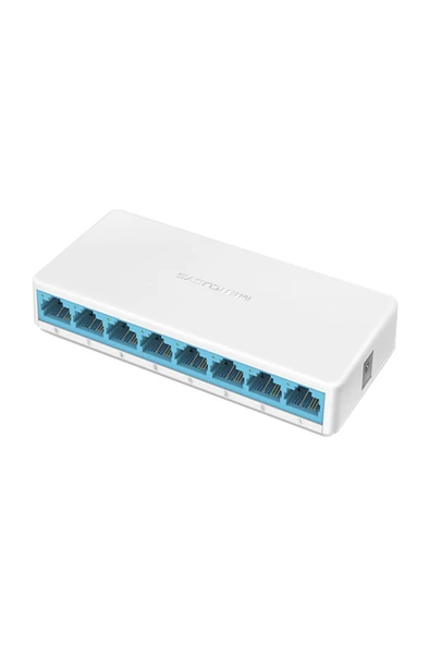 KUZGUN ONLİNE SHOP MERCUSYS MS108 8 PORT 10/100 MBPS ETHERNET SWITCH