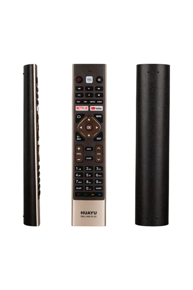 EKAPKOZMETİK HUAYU KL HAIER RM-L1656 PLUS NETFLIX-YOUTUBE TUŞLU LCD LED TV KUMANDA