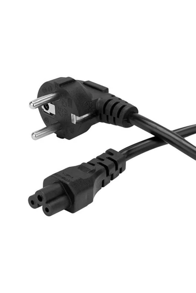FULLY G-513C 3X0.75MM SİYAH 1.5 METRE YONCA POWER KABLOSU