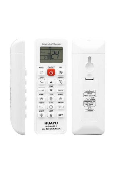 NZM TİCARET Huayu Kk K-dk680 Daikin Ambalajli Universal Akilli Klima Kumandasi